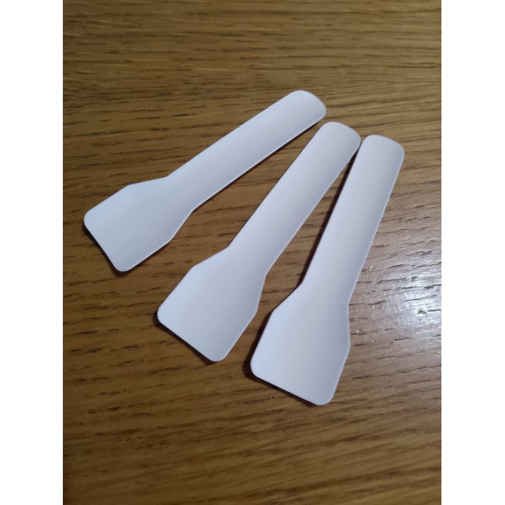 Лъжичка за сладолед (хартиена,БЯЛА)