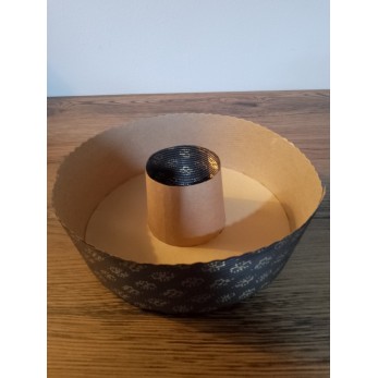 форма за печене Кекс кръг  Ф200мм h60mm (пакет 50бр)