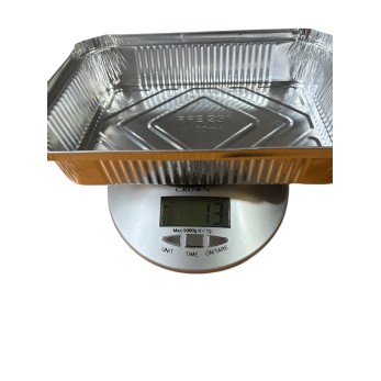 алум.съд 729-231,размер 232 х 173 х 43mm, 13г