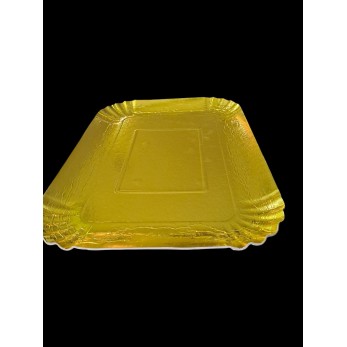 поднос златист 370х265мм, 10бр/пакет