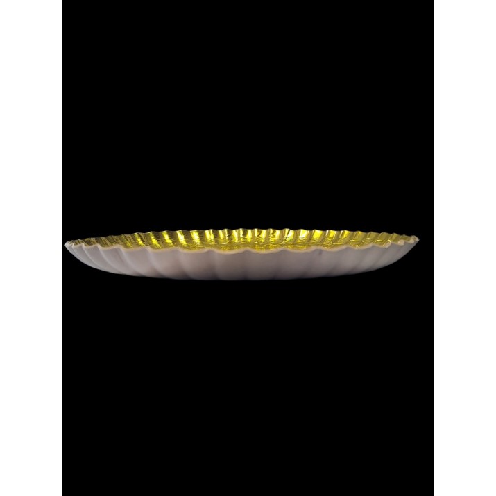 поднос (тава) златен КРЪГ Ф 200мм, 10бр/пакет