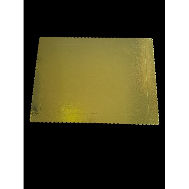 подложка плътна мукава 300х400мм златна, 10бройки в пакет