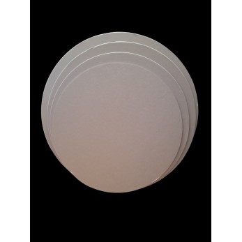 подложка  плътна мукава Ф260мм БЯЛА, 10бр/пакет