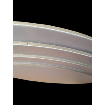 подложка  плътна мукава Ф350мм БЯЛА, 10бр/пакет