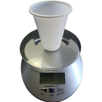 чаши 200мл за сок БЯЛА, 50бройки в пакет