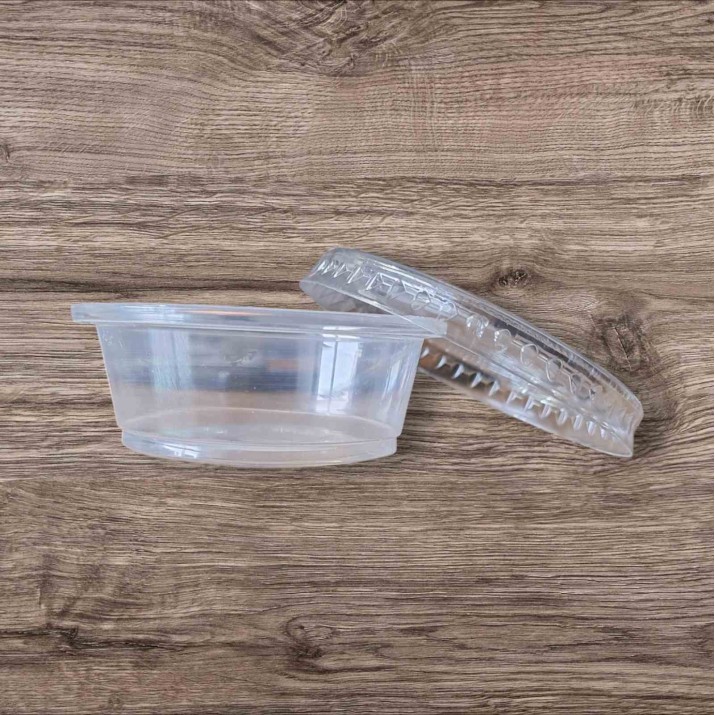 контейнер-сосиера-дъно с отделен капак 45мл (1.5oz) Ф58, 100бр/стек