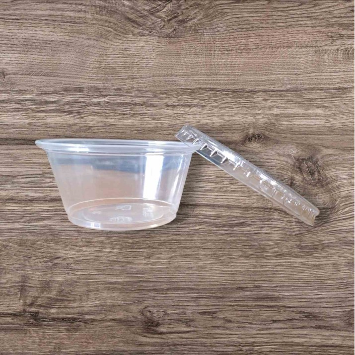 контейнер-сосиера-дъно с отделен капак 95мл (3.5oz), 100бр/стек