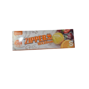 плик цип  за зеленчуци  в кутия 18х20см (1kg-S) Waco, 25бр/кутия