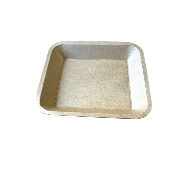 тарелка картонена KRAFT средна 17.5х15х2.6см, 50бр/пакет тарелка картонена KRAFT средна 17.5х15х2.6см, 50бр/пакет