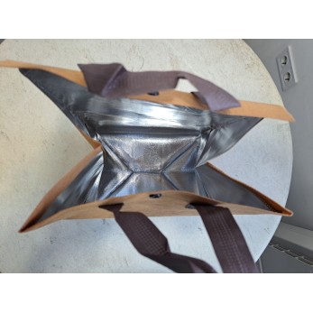 Термо чанта (с копче), цвят Kraft