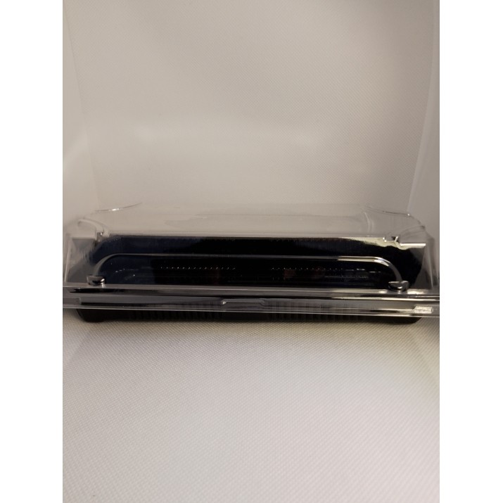 Суши кутия 218х90х43мм, черно дъно с прозрачен капак