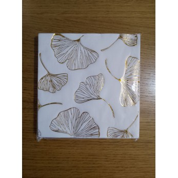 салфетки  33 х33 см,20 бр/пак ЗЛАТНА