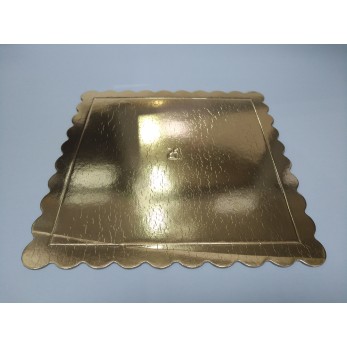 Подложка размер 35х50см-пет пластово златно велпапе с високо качество 