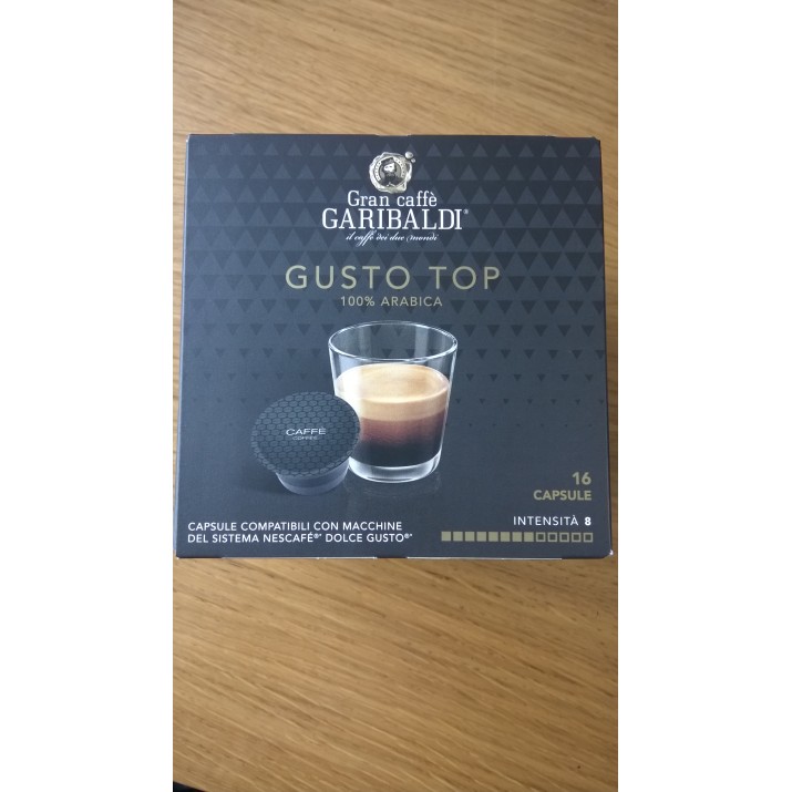 Кафе на капсули GARIBALDI „Gusto Top“ – капсули „Dolce Gusto“