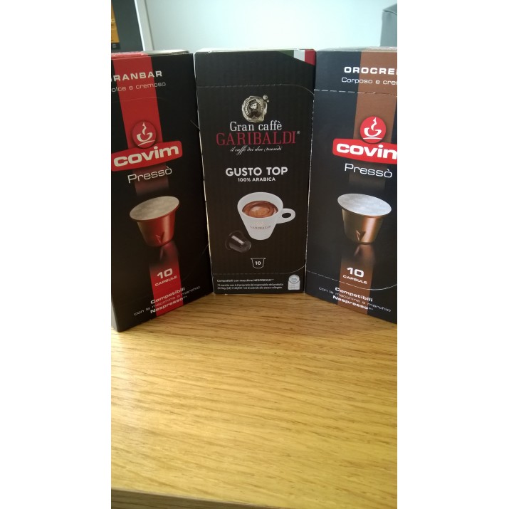 кафе COVIM „Гарибалди Густо ТОП “ – капсули „Nespresso“